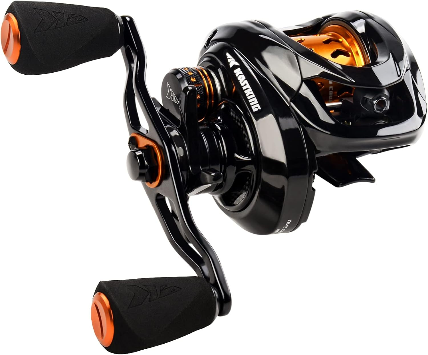 Zephyr Bait Finesse Baitcasting Reel, Carbon Fiber Fishing Reel - Drag Clicker Version, 7.2:1 Gear Ratio Fishing Reel - 5.6Oz Lightweight Bait Finesse System Freshwater Saltwater Casting Reel