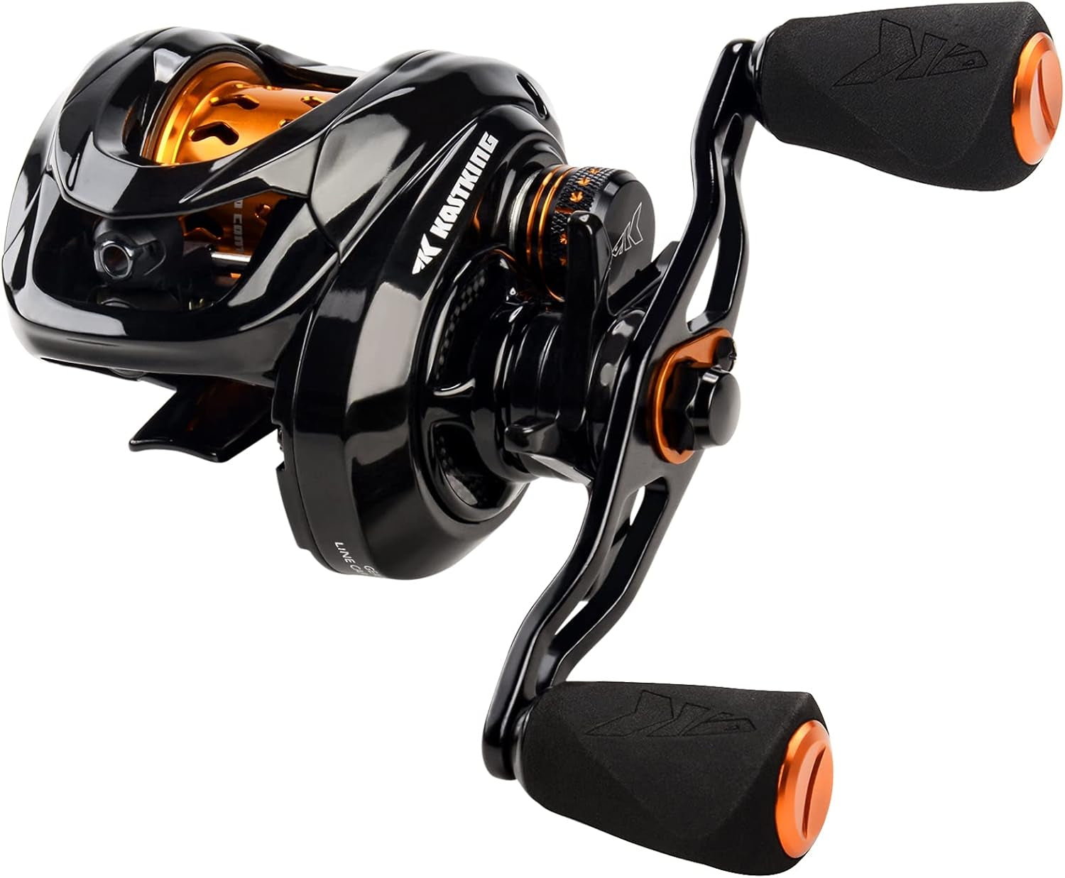 Zephyr Bait Finesse Baitcasting Reel, Carbon Fiber Fishing Reel - Drag Clicker Version, 7.2:1 Gear Ratio Fishing Reel - 5.6Oz Lightweight Bait Finesse System Freshwater Saltwater Casting Reel