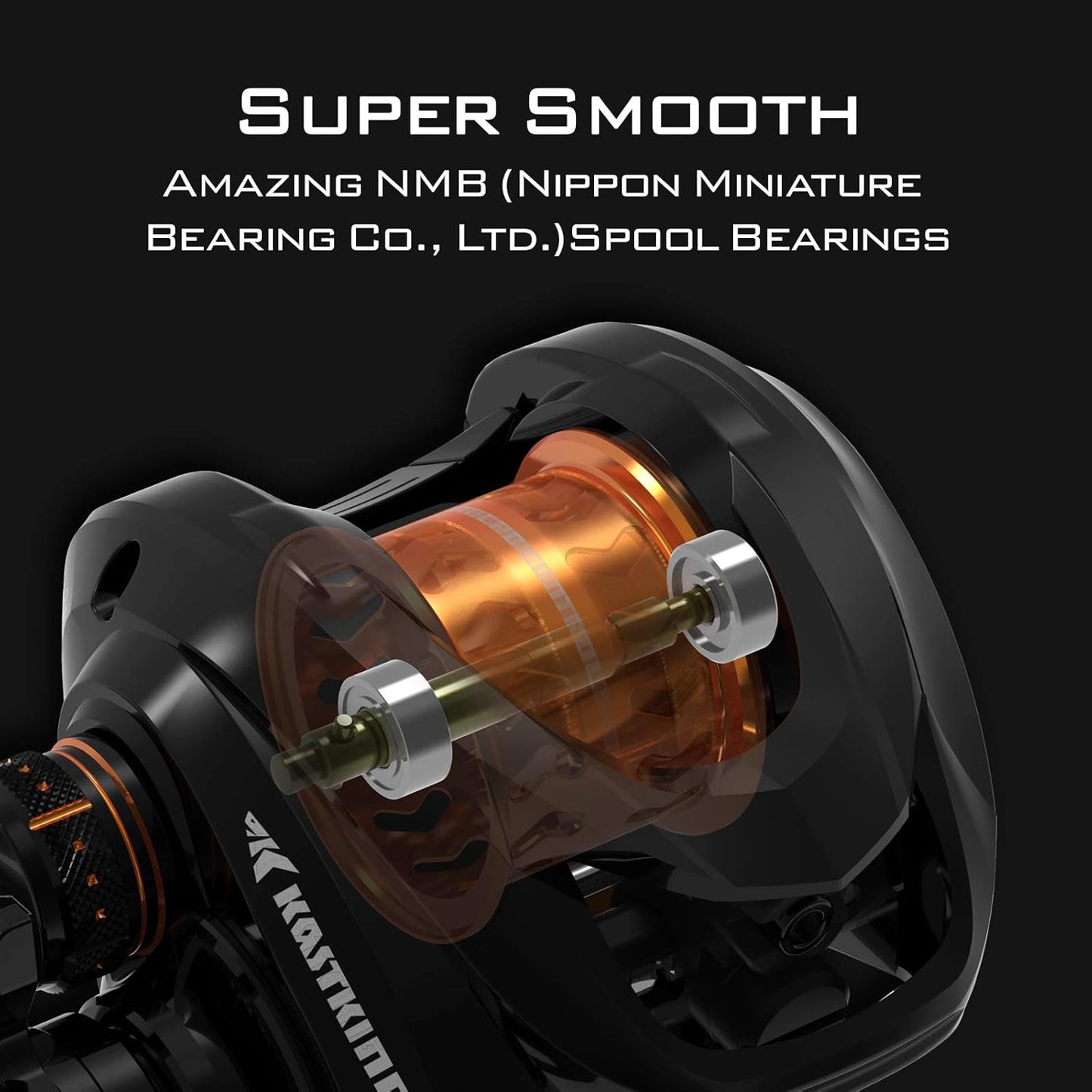 Zephyr Bait Finesse Baitcasting Reel, Carbon Fiber Fishing Reel - Drag Clicker Version, 7.2:1 Gear Ratio Fishing Reel - 5.6Oz Lightweight Bait Finesse System Freshwater Saltwater Casting Reel