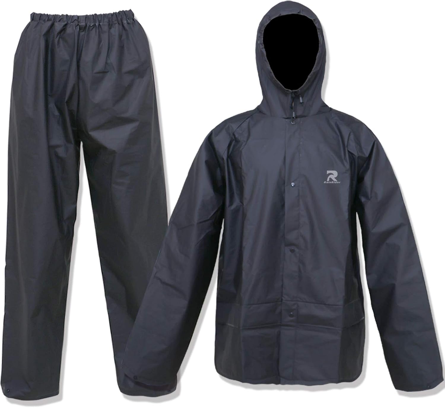 Rain Suit for Men Women Waterproof Ultra-Lite Rain Gear with Pants Reusalbe Portable